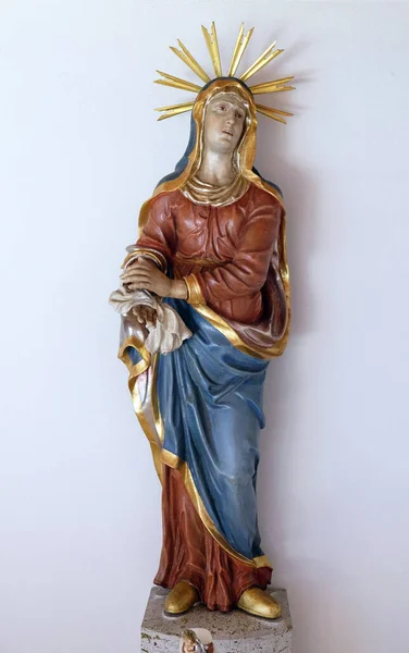 Bakire Meryem Piflas Almanya Daki Aziz John Kilisesi — Stok fotoğraf