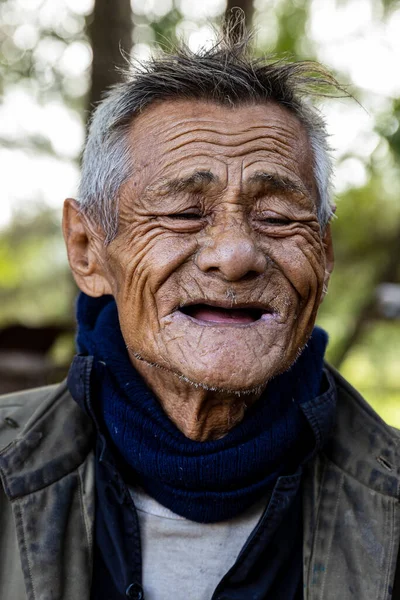 Портрет Пожилого Человека Бородой — стоковое фото