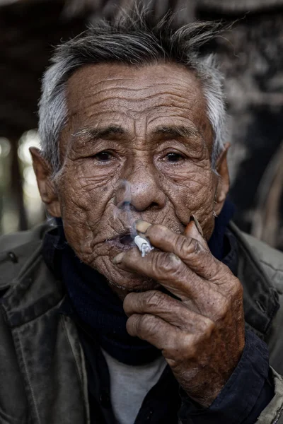 Portrait Senior Man Beard — Stock Photo, Image