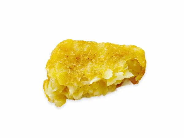 Hash Browns Potato Patties Isolated White Background — Stock Photo, Image