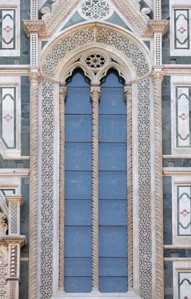 Detail Cattedrale Santa Maria Del Fiore Katedrála Marie Květiny Florencie — Stock fotografie