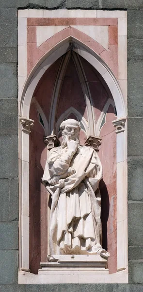 Donatello Dan Pensatore Düşünen Cattedrale Santa Maria Del Fiore Den — Stok fotoğraf