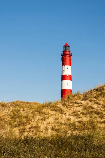 Amrum Lighthouse Amrum Mar Norte Ilhas Frísia Norte Schleswig Holstein — Fotografia de Stock