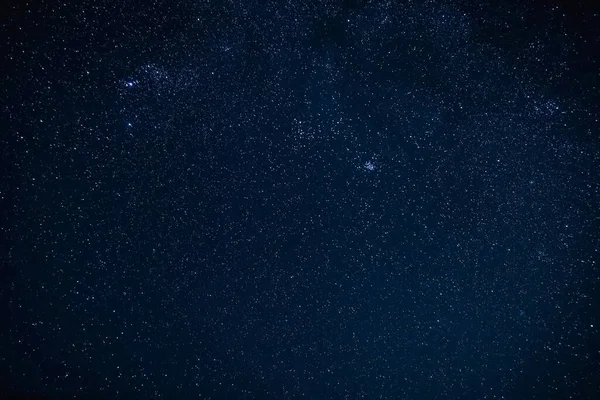 Céu Noturno Com Estrelas Forma Leitosa — Fotografia de Stock