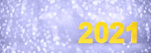 Ano Novo 2020 Feliz Fundo Natal Com Luzes Bokeh — Fotografia de Stock