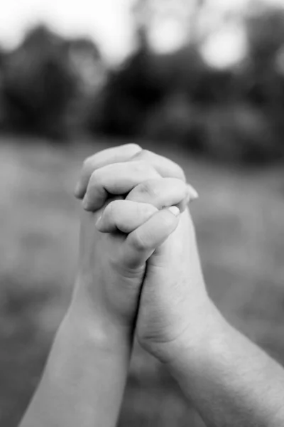 心理学とボディランゲージの科学における握手と距離のスキーム Kinesics Takesics — ストック写真