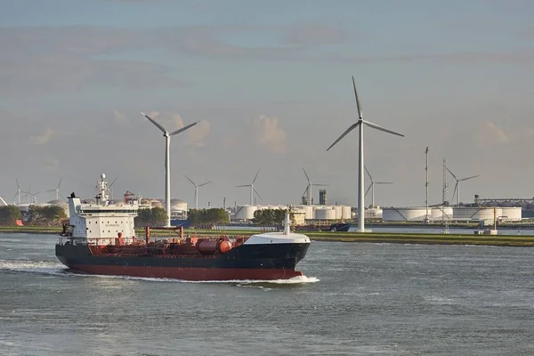 Nave Carico Nel Porto Del Mar Baltico — Foto Stock