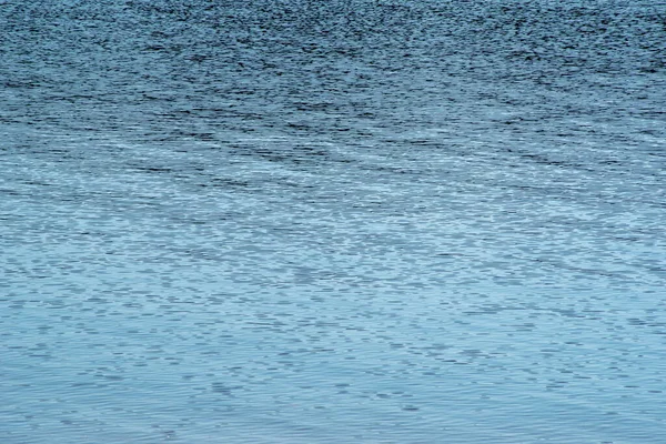 Beautiful Clear Blue Lake Gentle Ripples Copy Space Excellent Serene — Stock Photo, Image