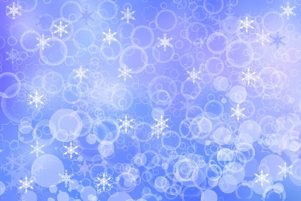 Abstraktní Rozmazané Slavnostní Světle Modré Zimní Vánoce Nebo Šťastný Nový — Stock fotografie