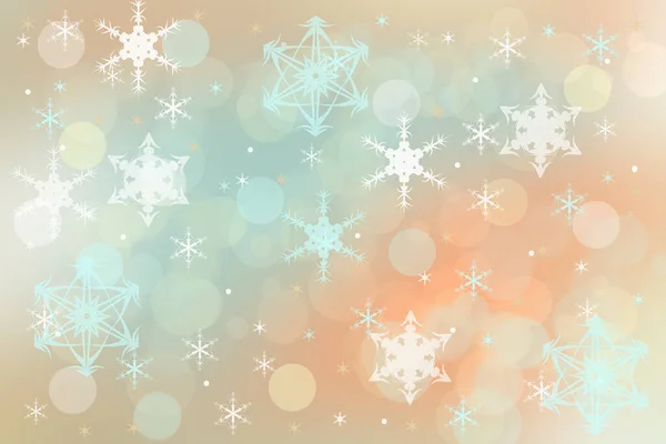 Абстрактное Размытое Праздничное Нежное Зимнее Рождество Новым Годом Фоне Блестящими — стоковое фото