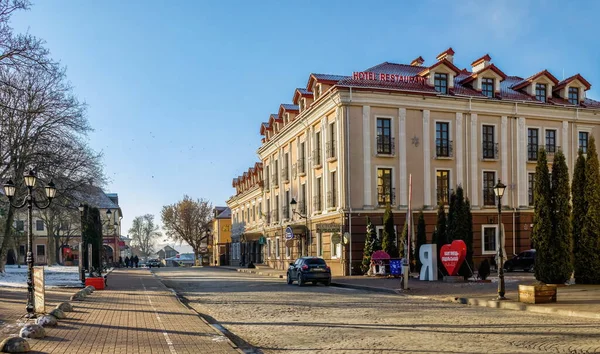 Kamianets Podilskyi Ukraine 2020 Old Street Kamianets Podilskyi Historical Centre — Stock Photo, Image