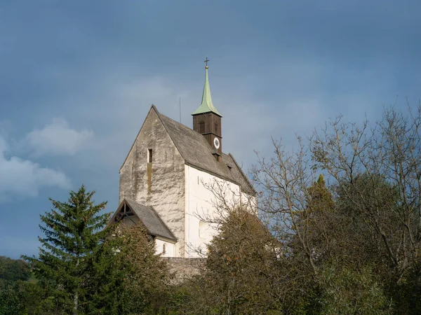 Malebný Pohled Krásnou Budovu Kaple — Stock fotografie