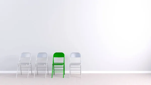Empty Room Chairs Table — Stock Photo, Image