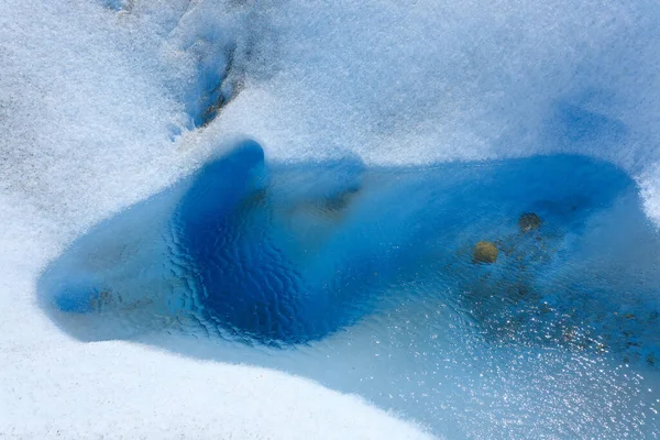 Perito Moreno Glaciärisformationer Detaljvy Patagonien Argentina — Stockfoto