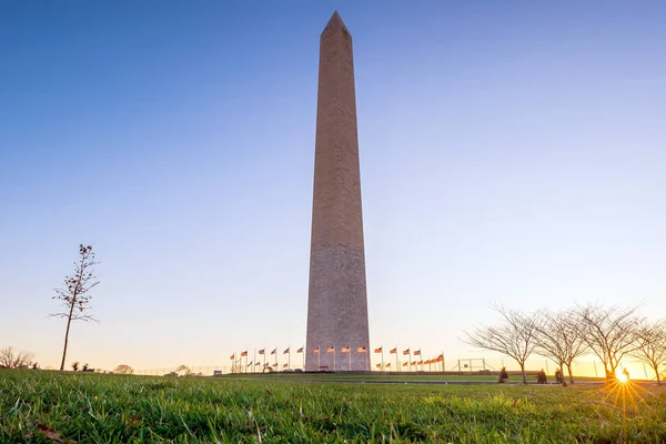Washington Июля 2018 Памятник Национальному Парку Сша — стоковое фото