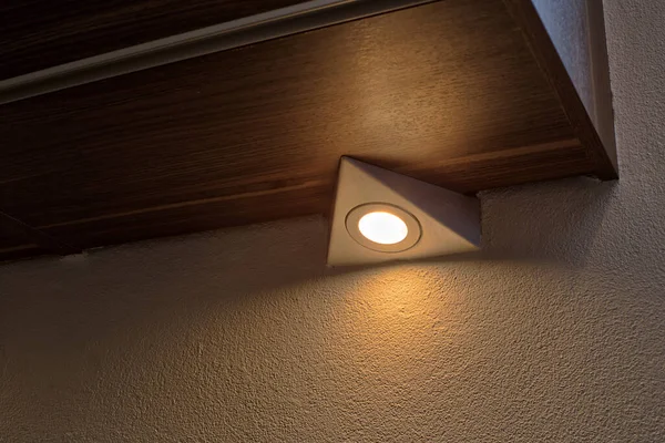 Plafonnier Éclairage Encastré Downlighting Sur Placard Lampe Design Moderne Pour — Photo