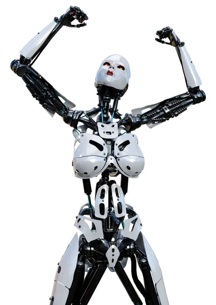 Afbeelding Van Een Robot — Stockfoto
