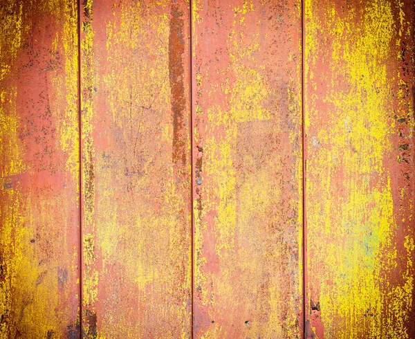 Cores Grunge Velho Parede Folha Metal Rosa Macio — Fotografia de Stock