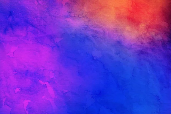 Abstrakcyjne Kolorowe Tło Akwareli — Zdjęcie stockowe
