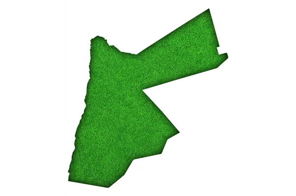 Karte Von Saudi Arabien Grüne Flagge Auf Weißem Hintergrund — Stockfoto