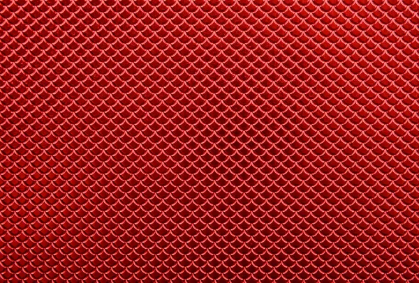 Fond Abstrait Brillant Brillant Métallique Vif Rouge Écarlate Motif Forme — Photo