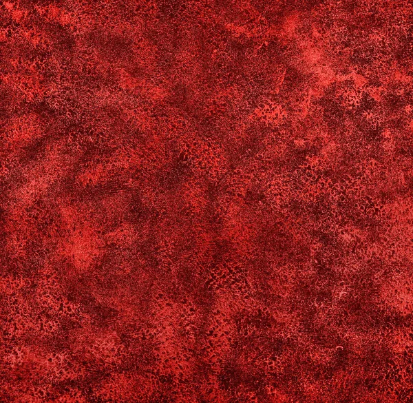 Närbild Abstrakt Grunge Röd Och Svart Bakgrund Med Penseldrag Och — Stockfoto