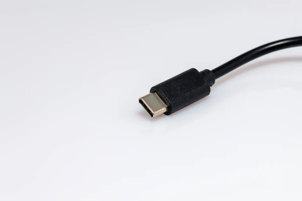 Usb Cable White Background — Stock Photo, Image