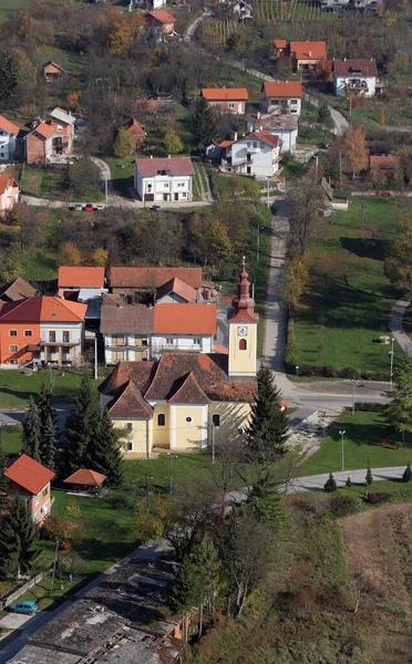 Parish Church Saint Francis Xavier Vugrovec Croatia — Stock Photo, Image