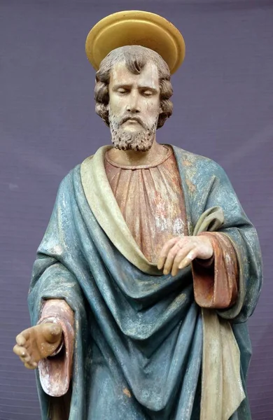 Άγιος Απόστολος Ανδρέας Πρωτόκλητος Εκκλησία Του Αγίου Ματθαίου Στο Stitar — Φωτογραφία Αρχείου