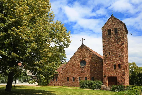 Lukaskirche Bir Kurtçuk Görüntüsüdür — Stok fotoğraf