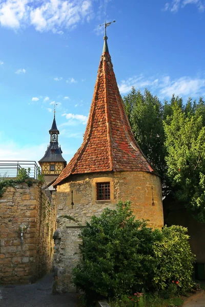 Живописный Вид Средневековую Архитектуру — стоковое фото