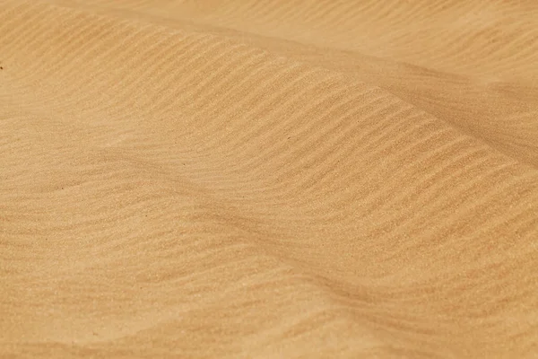 Yellow Desert Sand Diagonal Wave Patern Sand Texture — Stock Photo, Image