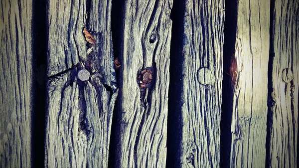 Old Wooden Background Peeling Paint — Stock Photo, Image