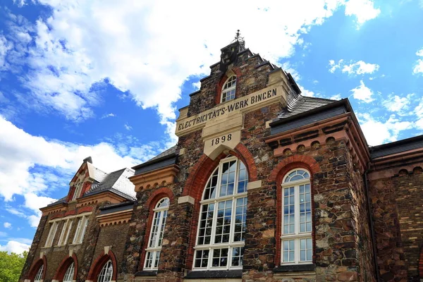 Bingen Rhein Est Une Ville Rhénanie Palatinat Avec Nombreux Sites — Photo