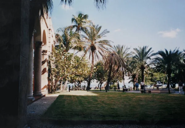 Bella Vista Sulla Città Barcellona — Foto Stock