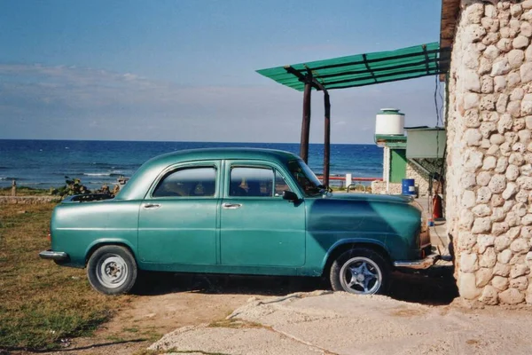 Old Car Beach — Stock Photo, Image