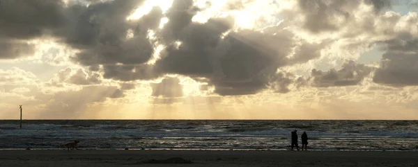 Abend Impression Abendstimmung Sankt Peter Ording — Stockfoto