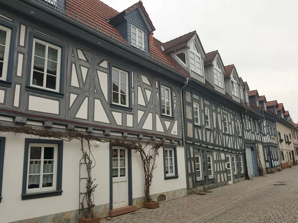 Vieille Ville Dans Ville Rothenburg Der Tauber Bavaria Allemagne — Photo