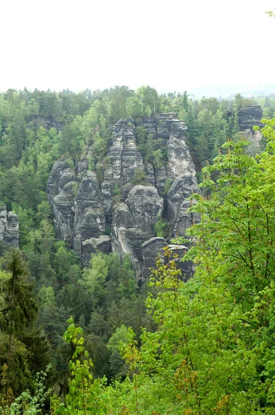 Bella Vista Sulle Montagne — Foto Stock