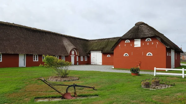 Bauernhaus Haus Insel Roemoe Daenemark — Stockfoto