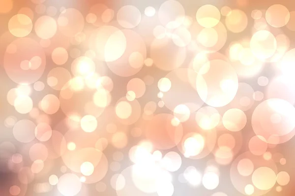 一个节日抽象精致的新年或圣诞背景质感与五彩缤纷的金黄色粉红模糊防伪灯 设计空间 卡片概念或广告 — 图库照片