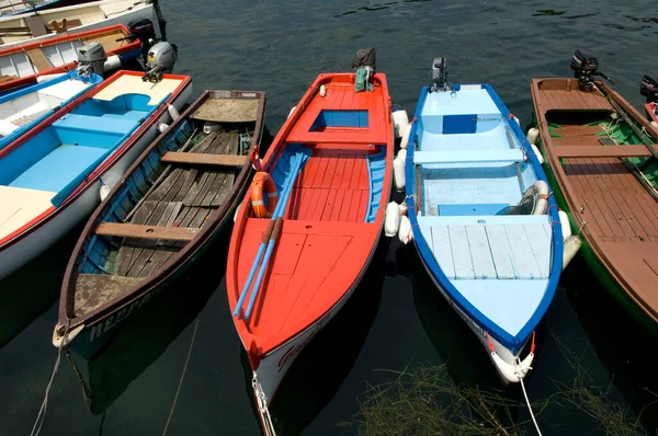 Boote Wasser Des Sees — Stockfoto