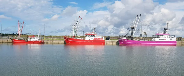 Krabbenkutter Hafen Havneby Roemoe — Foto de Stock