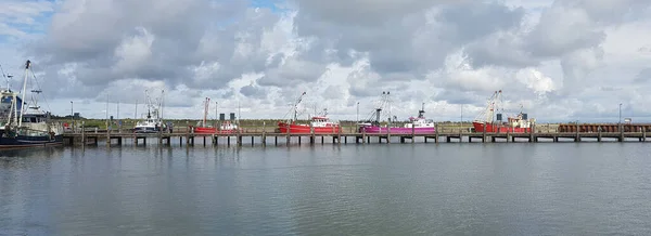 Krabbenkutter Hafen Havneby Roemoe — Foto de Stock