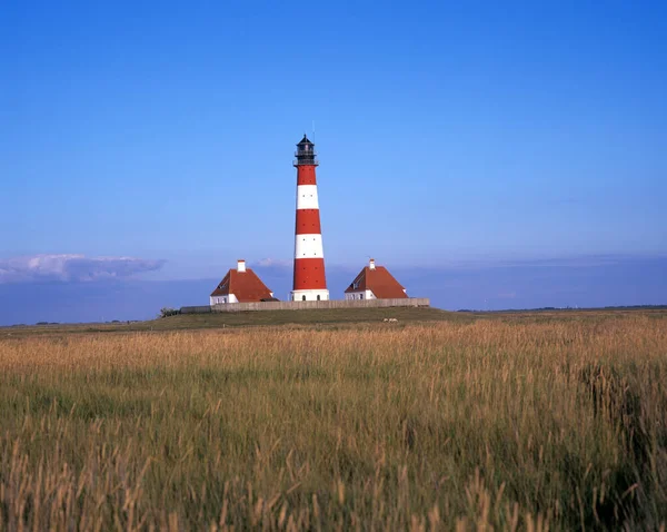 Leuchtturm Strand — Stockfoto