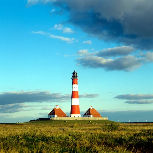 Leuchtturm Strand — Stockfoto