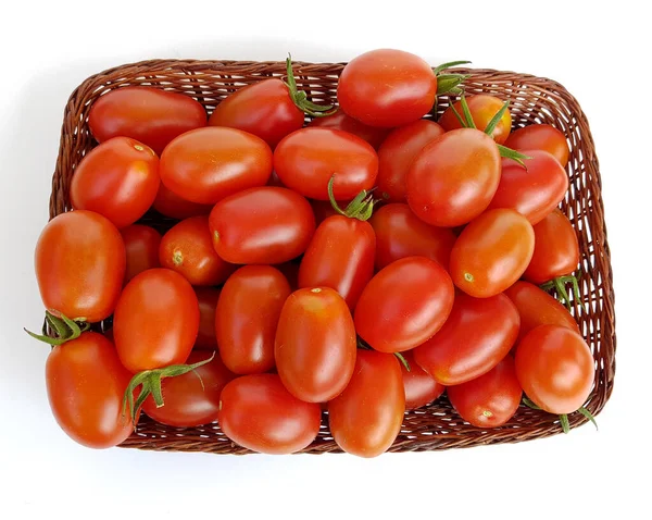 Φλουμεντομάτης Φλαουμένη Buschtomate Ravello Tomate Lycopersicon Esculentum — Φωτογραφία Αρχείου