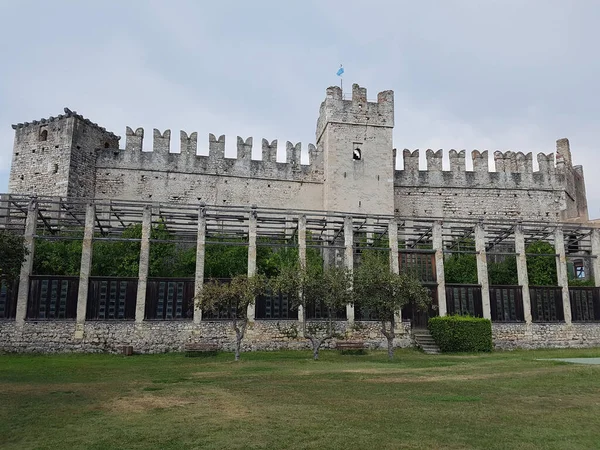 Zitronen Gewachshauser Zitronenabau Zitronengarten Gardasee — Stockfoto