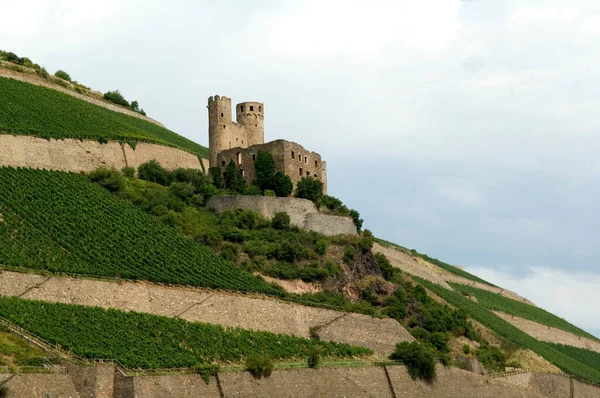 Hermosa Vista Del Castillo Del Casco Antiguo Ciudad Del Reino — Foto de Stock