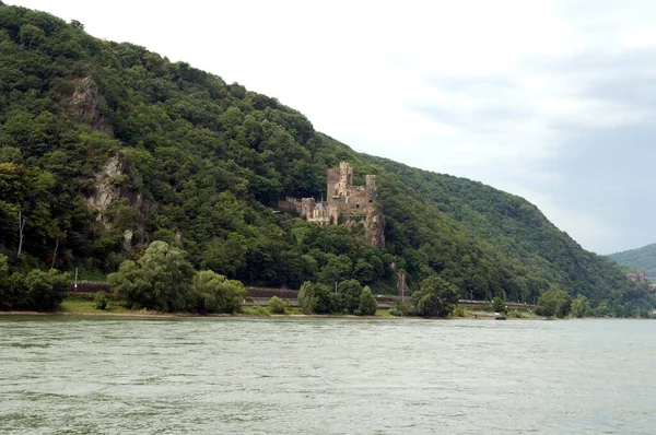 Blick Auf Den Fluss Den Bergen — Stockfoto